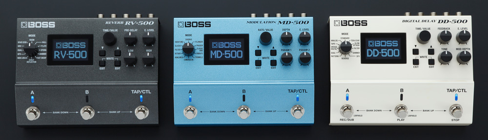 BOSS 500 Series: Extraordinary Sounds, Massive Creative Power - BOSS